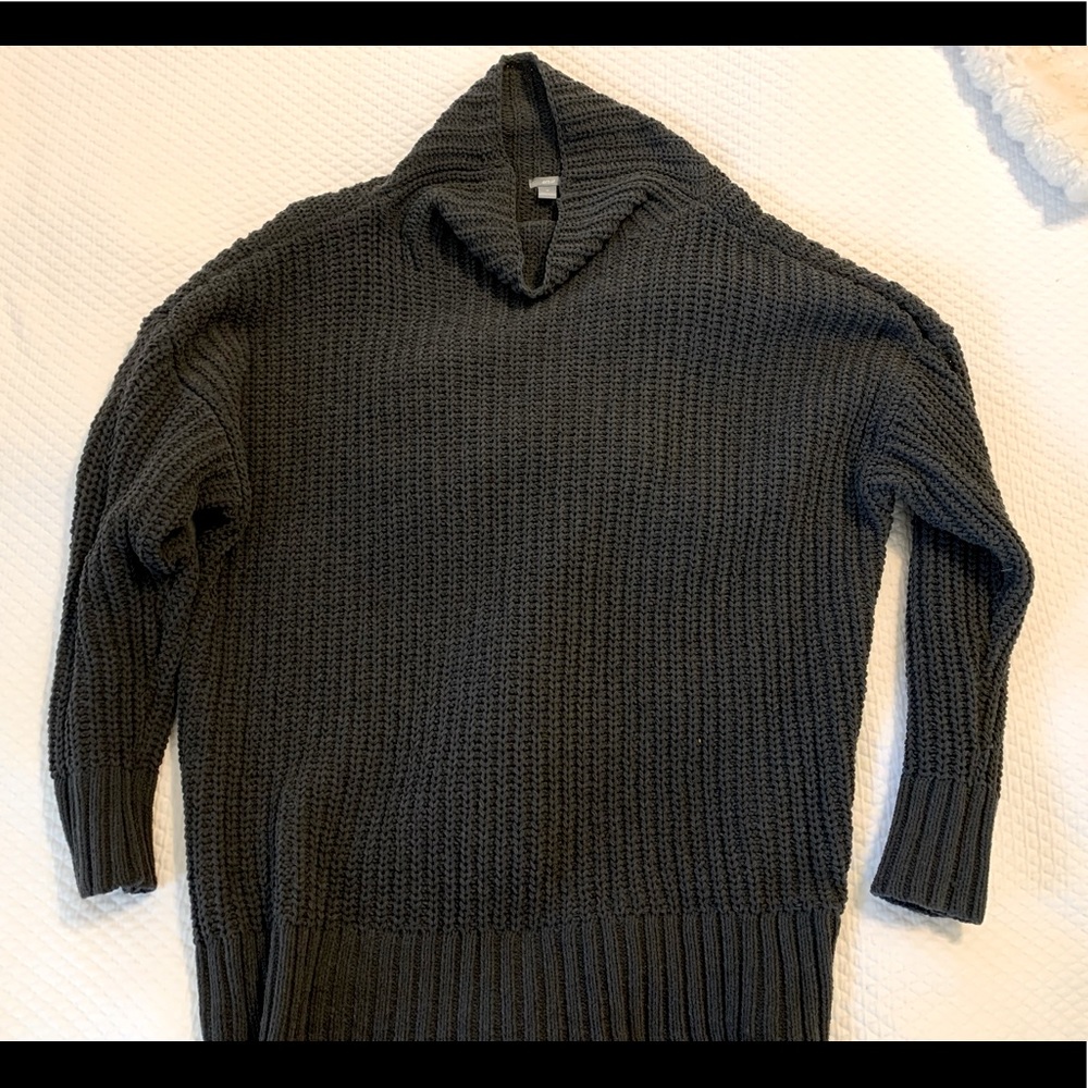 Aerie Cowl Neck Knit Sweater